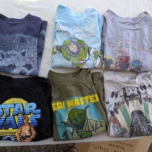 Space lot of boys tees